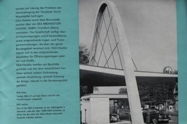 DEA "Kennen Sie die DEA?" 1961 Gasstation-Brochure (7761)